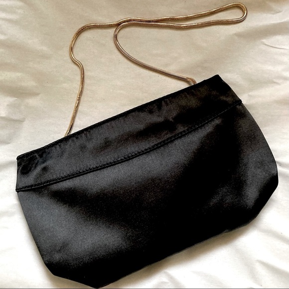 Monet Black Satin Purse - Picture 2 of 10